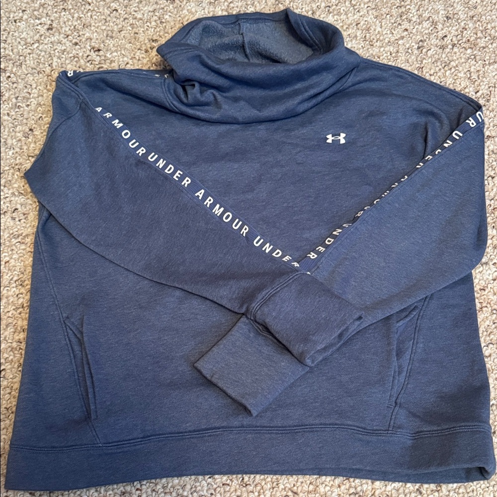 Under Armour Navy Turtleneck Sweater